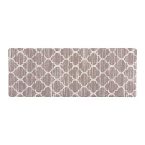 nuLOOM Casual Anti Fatigue Kitchen or Laundry Room Comfort Mat, 20 inch x 42 inch, Off White