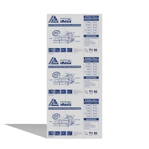Pro Select R-Matte Plus-3, 2 in. x 4 ft. x 8 ft. R-13.1 Foam Insulation Board