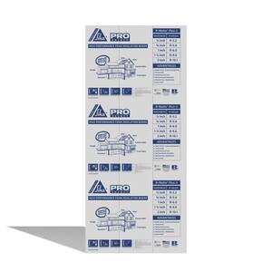 Pro Select R-Matte Plus-3, 3/4 in. x 4 ft. x 8 ft. R-5.0 Foam Insulation Board