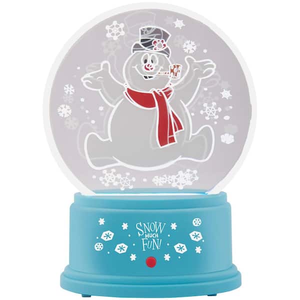 6.50 in. Lighted Acrylic Tabletop Decor-Frosty-WB