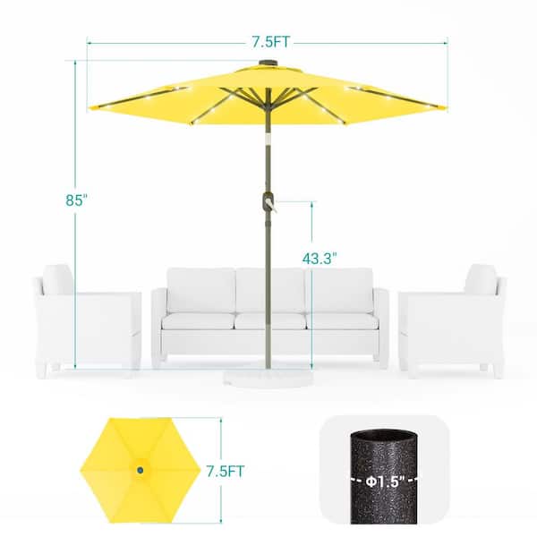 eliteshade sunbrella 9ft patio outdoor table umbrella 3 layers Amazon.com : EliteShade USA 10-Year-Non-Fading 9ft 3-Tier Market Patio  Umbrella, Commercial Grade Outdoor Table Umbrella with Crank Open,  Windproof & UPF 50+ UV Protection, Heavy Duty Ventilation for Garden, Deck,  Pool, Backyard,