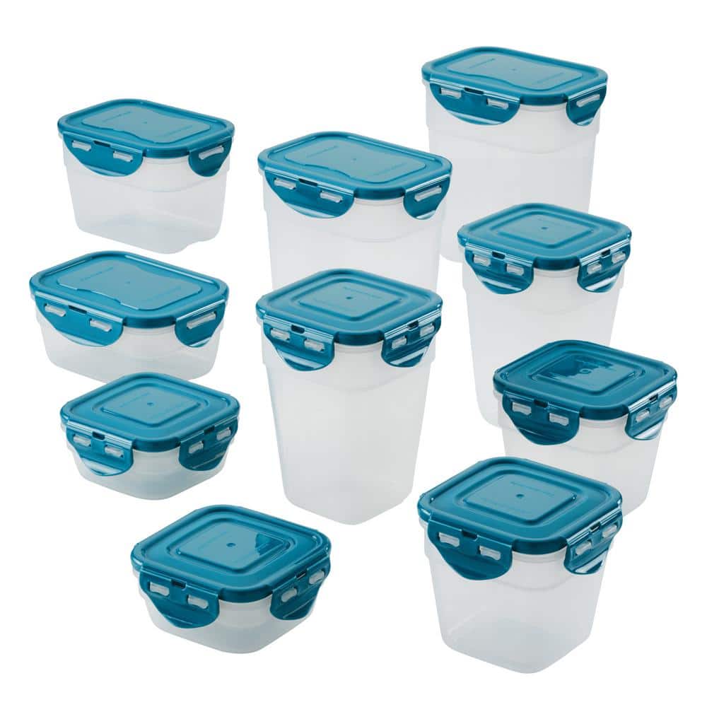 2-Piece/213oz Extra Large Airtight Food Storage Containers Set for Ric