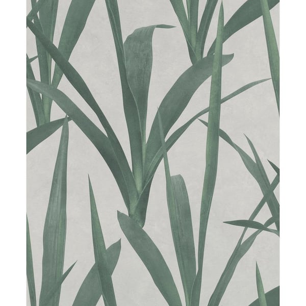 rasch Amarna Green Botanical Wallpaper Sample