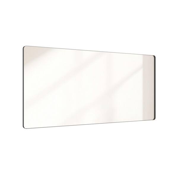 Rizitoc 77 in. W x 36 in. H Rounded Rectangle Framed Wall Bathroom
