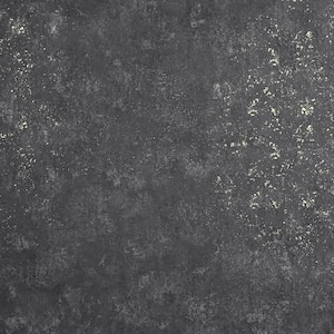 Distressed Textures Charcoal Wallpaper Sample