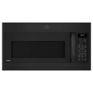 Profile 1.7 cu. ft. Over the Range Microwave in Black with Air Fry