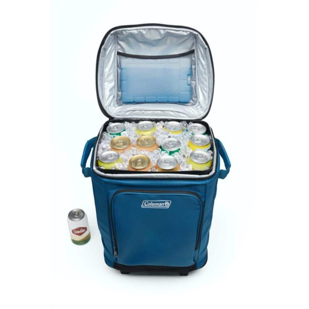 Deep Ocean 42-Can Insulated Soft Cooler with Wheels
