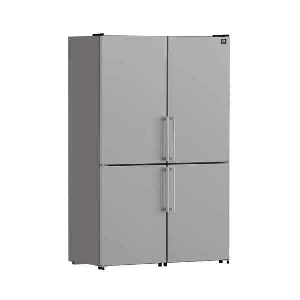 Forno Guardia 46.8 in. Stainless Steel Bottom Freezer