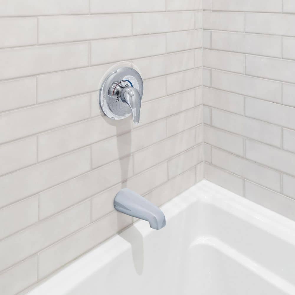 Chrome Universal Fit Tub Spout with Diverter