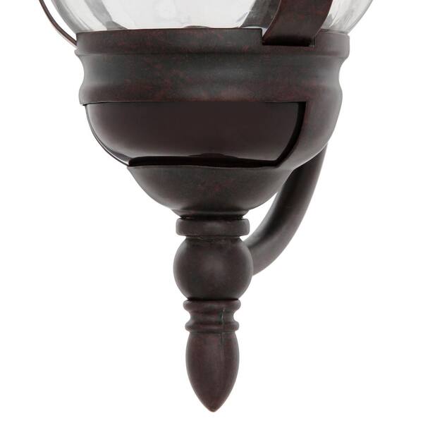 Home Decorators Collection LED Small Exterior Wall Light With Dusk to Dawn E2 for sale online 