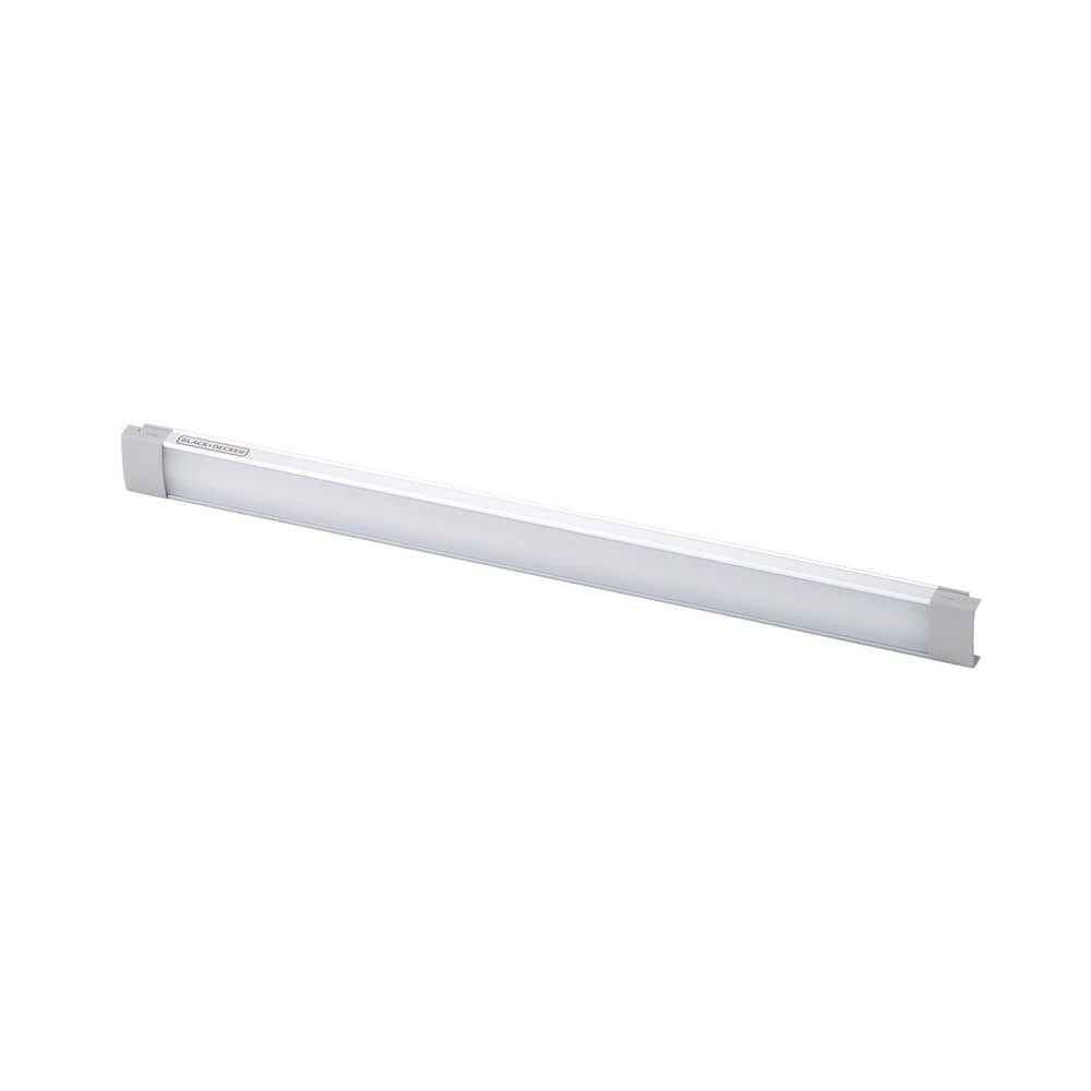 Push Wire 1 in. Wide, 12 in. Bar, Plug-In or Hardwire White & RGB Integrated LED Linkable Under Cabinet Light Bar Silver price history on PriceWatchPro