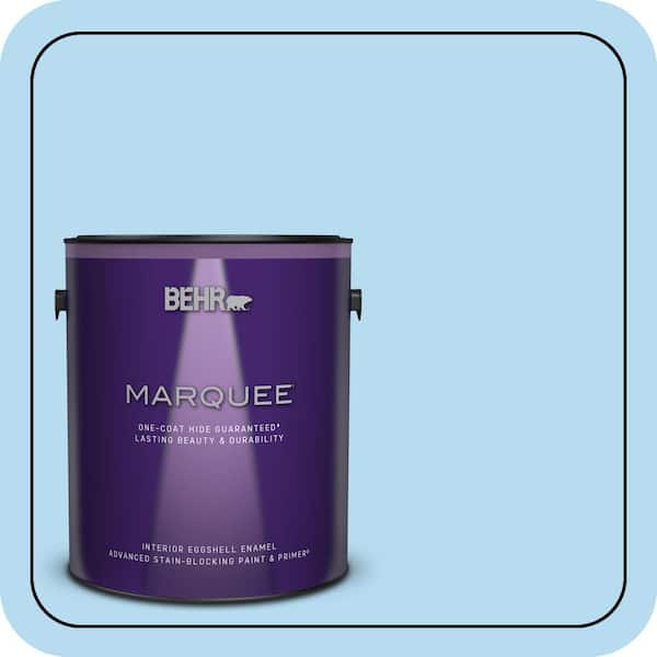 BEHR MARQUEE 1 gal. #P500-2 Seashore Dreams Eggshell Enamel Interior Paint & Primer