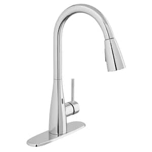 Vazon Touchless Single-Handle Pull-Down Sprayer Kitchen Faucet in Polished Chrome