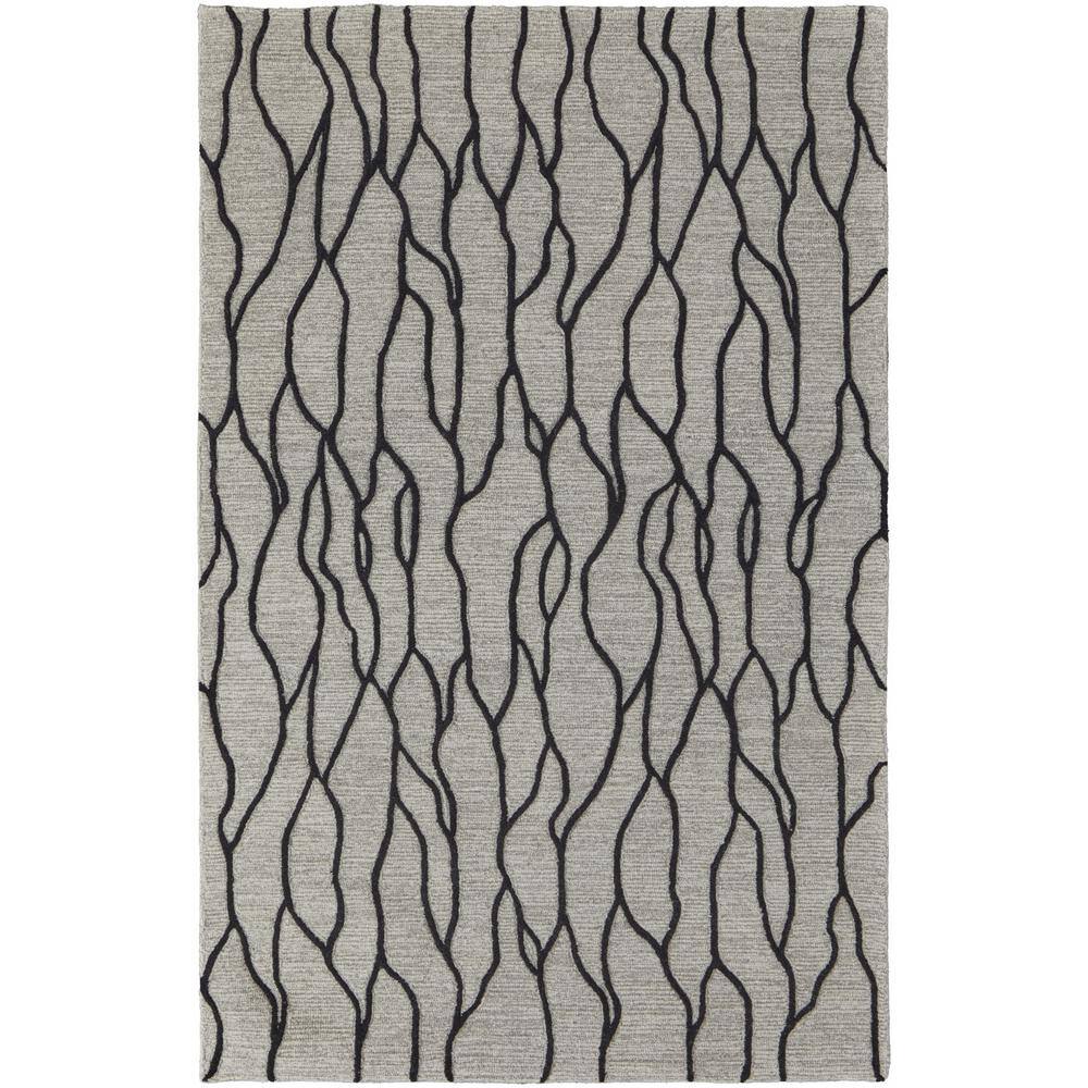 Black and Taupe Abstract 10 ft. x 13 ft. Area Rug price history on PriceWatchPro