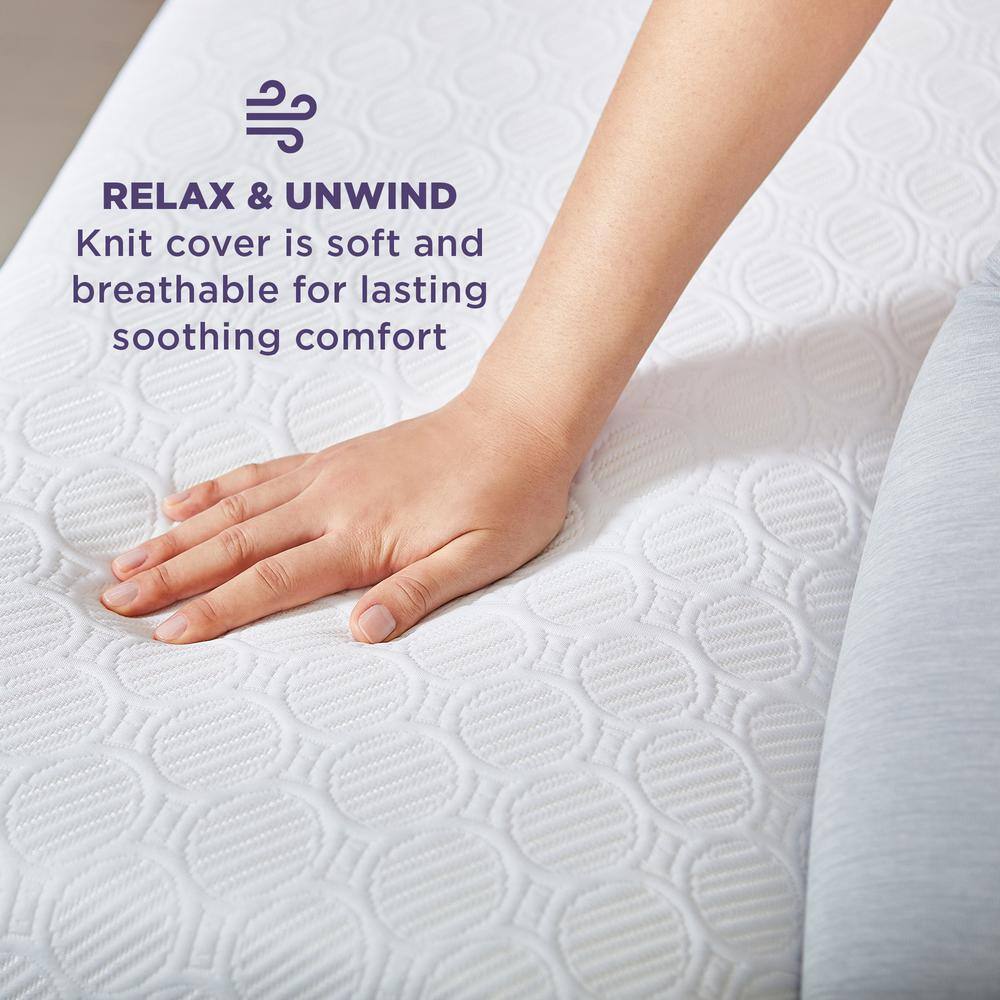 Shiloh 12" Full Memory Foam Mattress with Hypoallergenic Cover