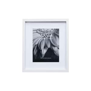 11 x 14 in. White Gallery Picture Frame - Matted to 8 x 10