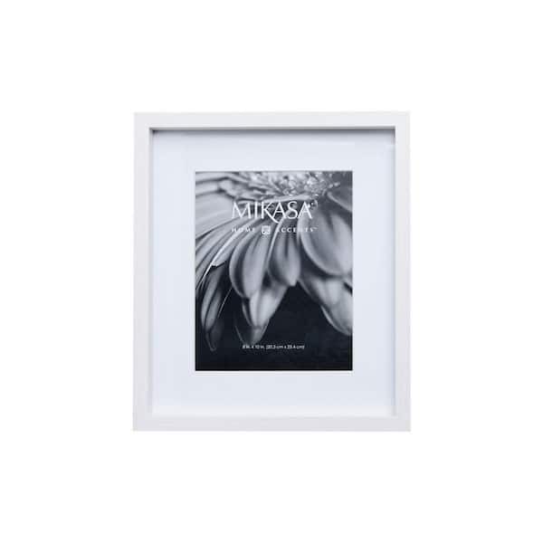 Unbranded 11 x 14 in. White Gallery Picture Frame - Matted to 8 x 10