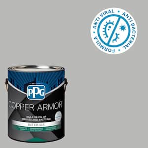 1 gal. PPG0995-4 Pigeon Feather Semi-Gloss Antiviral and Antibacterial Interior Paint with Primer