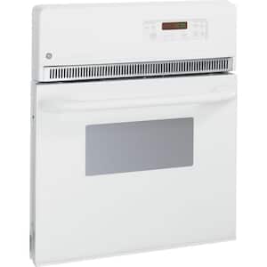 24 in. Single Electric Wall Oven in White