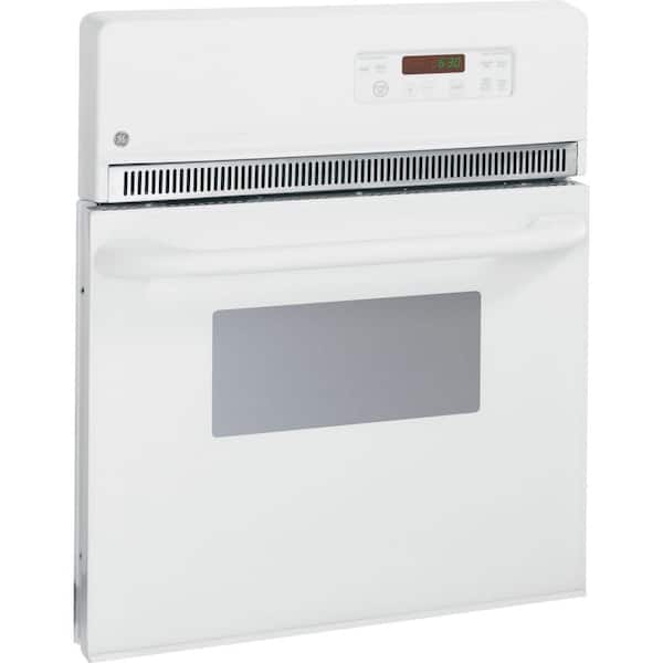 GE 24 in. Single Electric Wall Oven Self-Cleaning in White