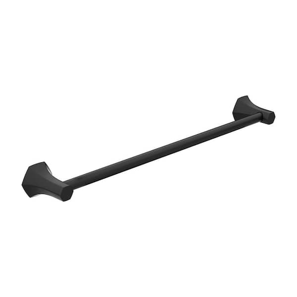 Hansgrohe Locarno 24 in. Towel Bar in Matte Black