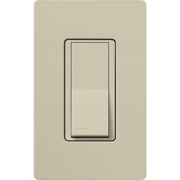 Claro On/Off Switch, 15-Amp/4-Way, Clay (SC-4PS-CY)