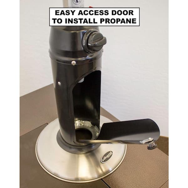 AZ Patio Heaters 11,000 BTU Portable Hammered Bronze Gas Patio Heater-HLDS032-CG AZ Patio Heaters 11,000 BTU Portable Hammered Bronze Gas Patio Heater-HLDS032-CG