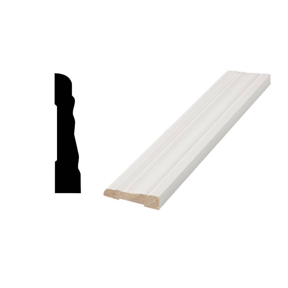 Woodgrain Millwork WG 668 1/2 in. x 21/4 in. Primed FingerJointed