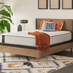 Posturepedic Netherton 12 in. Firm Innersping Tight Top Twin XL Mattress Set with 9 in. Foundation