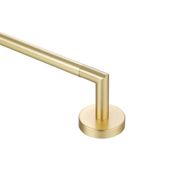 Utopia 32 in. Wall Mounted Towel Bar-Satin Brass