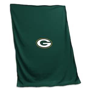 Green Bay Packers Green Polyester Sweatshirt Blanket