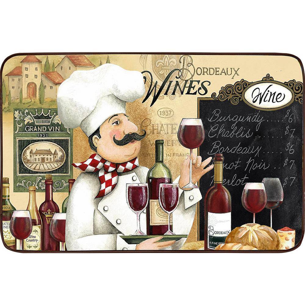 Cloud Comfort Vino Chef 18 in. x 30 in. Anti-Fatigue Kitchen Mat price history on PriceWatchPro