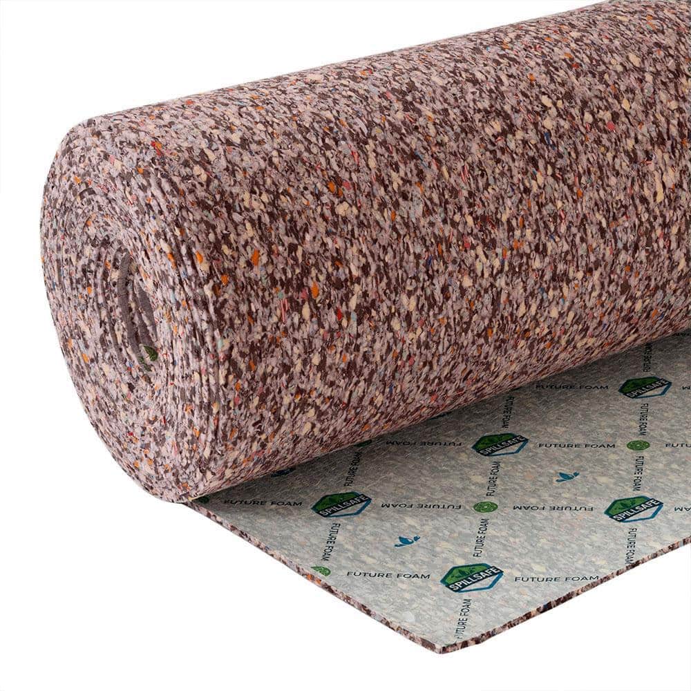 MP Global Products 7/16 in. Thick 8 lb. Density Carpet Pad with Film