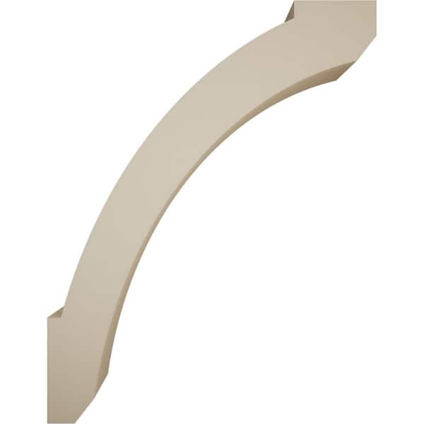 Ekena Millwork Lafayette 5 in. W x 18 in. H x 14 in. D Polyurethane Knee Brace
