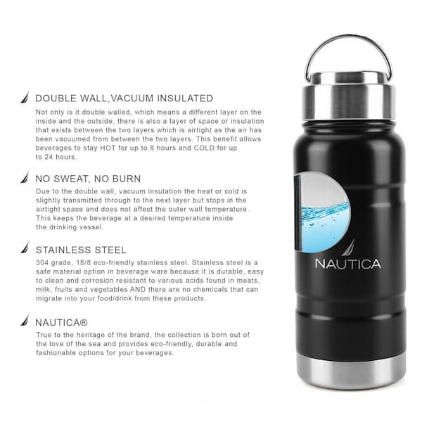 Nautical hot water bottle