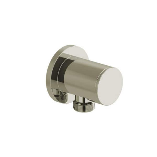 RIOBEL Brass Wall Union in Polished Nickel