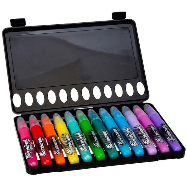 Deluxe Hair Chalk Salon Kit A738X - The Home Depot