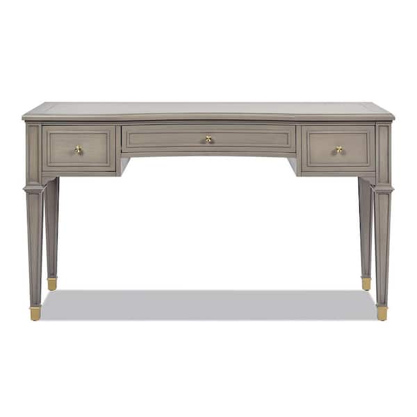 Jennifer Taylor Dauphin 55 in. 3-Drawer Wood Executive Desk