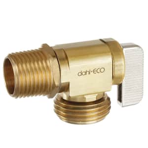 1/2 in. MIP or 1/2 in. Fem Solder x Male Hose, Hose Valve, Angle, Brass, Lead-Free