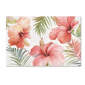 22 in. x 32 in. "Tropical Blush I" by Lisa Audit Printed Canvas Wall Art