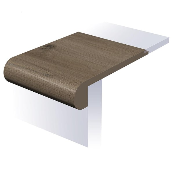Selkirk Cozy Adirondack 1 in. T x 4-1/2 in. W x 94 in. L Waterproof Flush Stair Nose Moulding
