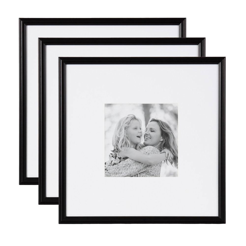 Adlynn Black 16x16 Gallery Wall Frame Set of 3