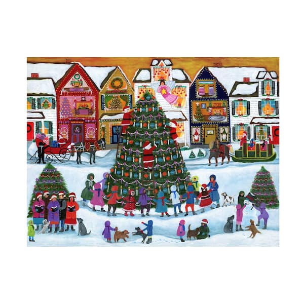 Trademark Fine Art Unframed Home Cheryl Bartley 'Christmas Spirit Fills The Air' Photography Wall Art 18 in. x 24 in.