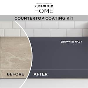 1 qt. Navy Satin Interior Countertop Paint Kit