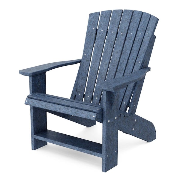 Wildridge Heritage Patriot Blue Plastic Outdoor Adirondack Chair