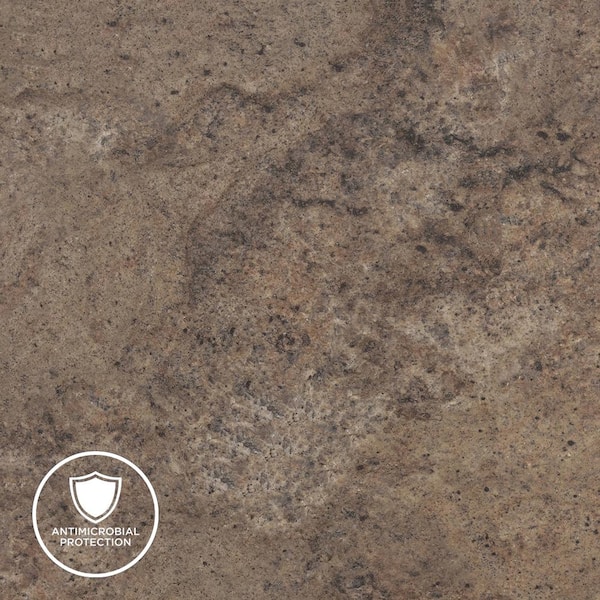 Wilsonart 2 in. x 3 in. Laminate Sheet Sample in Madura Garnet with Premium Quarry Finish