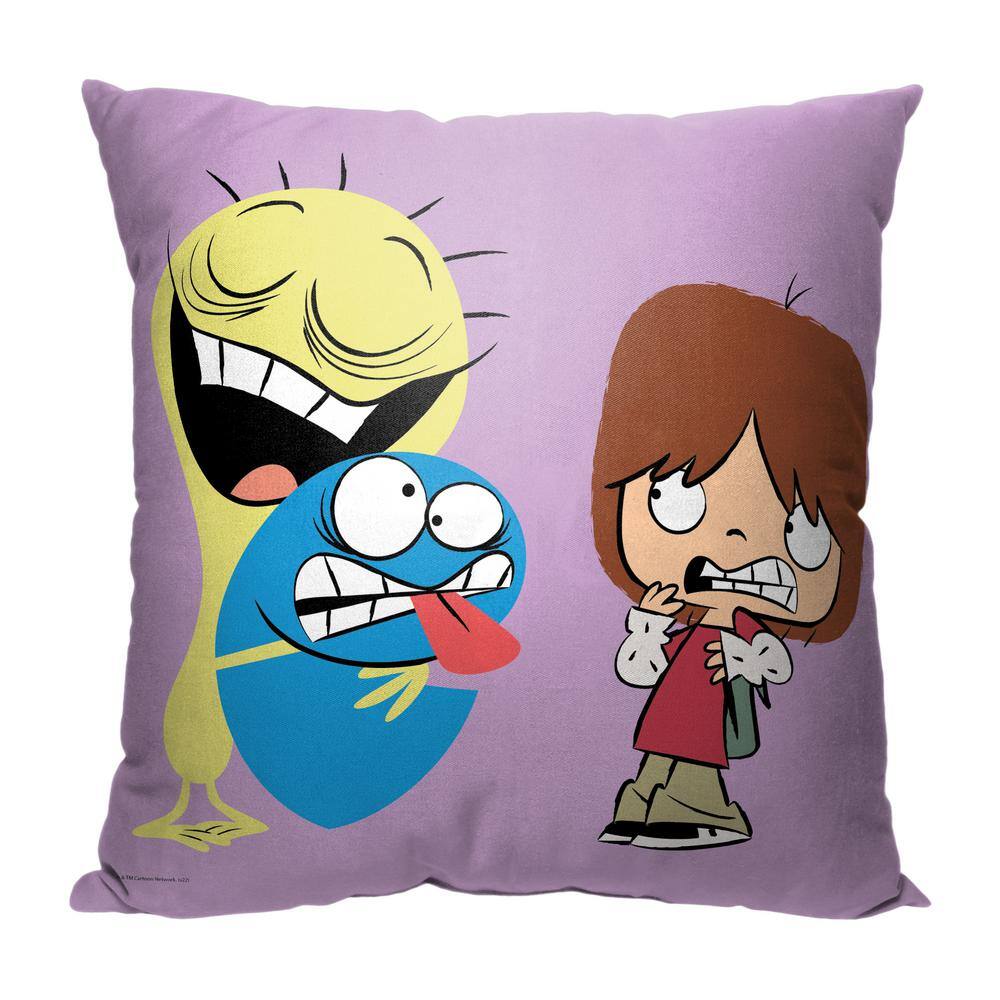 Cartoon Network Foster's Home Purple Polyester Kids Pillow 18x18