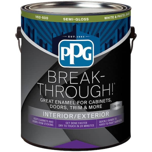 Break-Through! 1 qt. Base 2 Satin Interior/Exterior Paint Low VOC