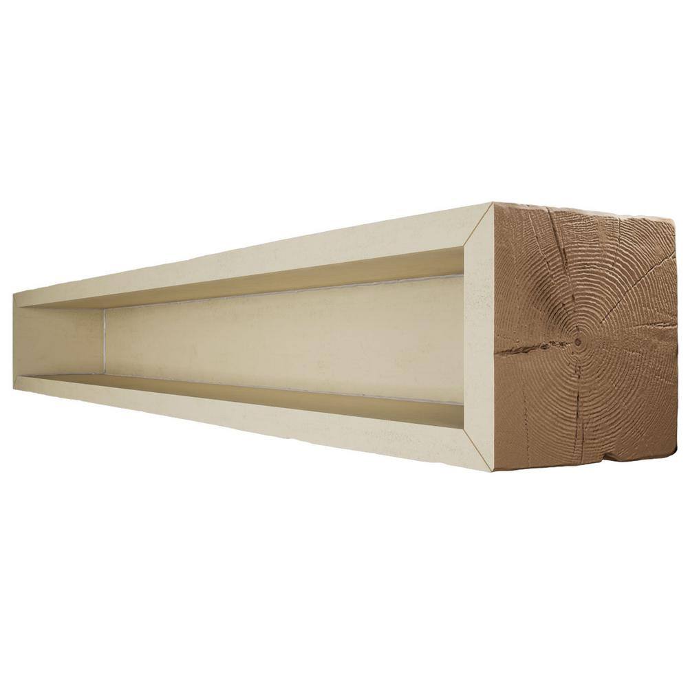 Toffee Faux Wood Hand Hewn L-Beam Ceiling Beam