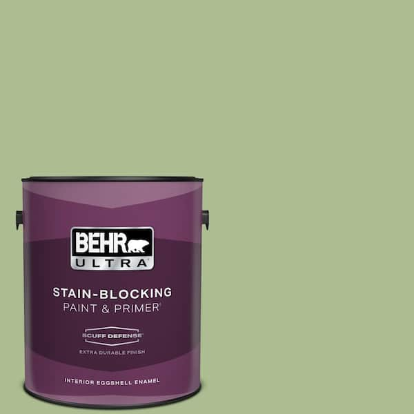 BEHR ULTRA 1 gal. #M370-4 Chervil Leaves Extra Durable Eggshell Enamel Interior Paint & Primer